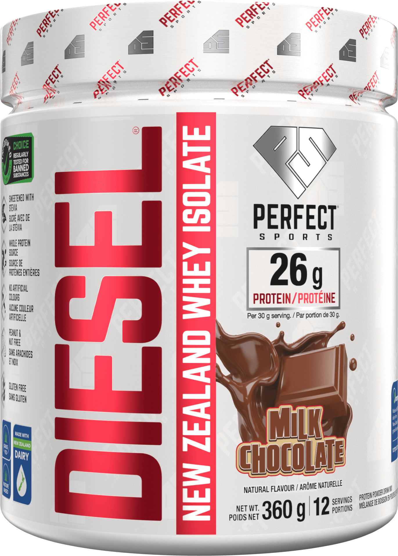DIESEL Whey Isolate - Milk Chocolate